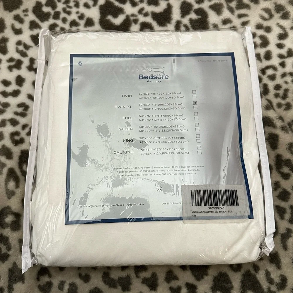 Bedsure Waterproof Mattress Protector Encasement Size Twin XL College Dorm
